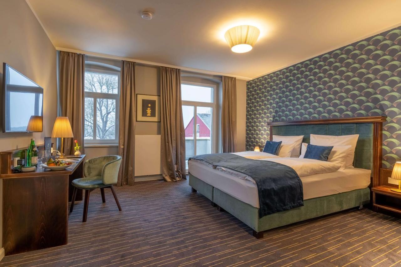 Logis Hotel QUARTIER 5, Sächsische Schweiz, mit Restaurant, Café&Bar Kurort Gohrisch Esterno foto